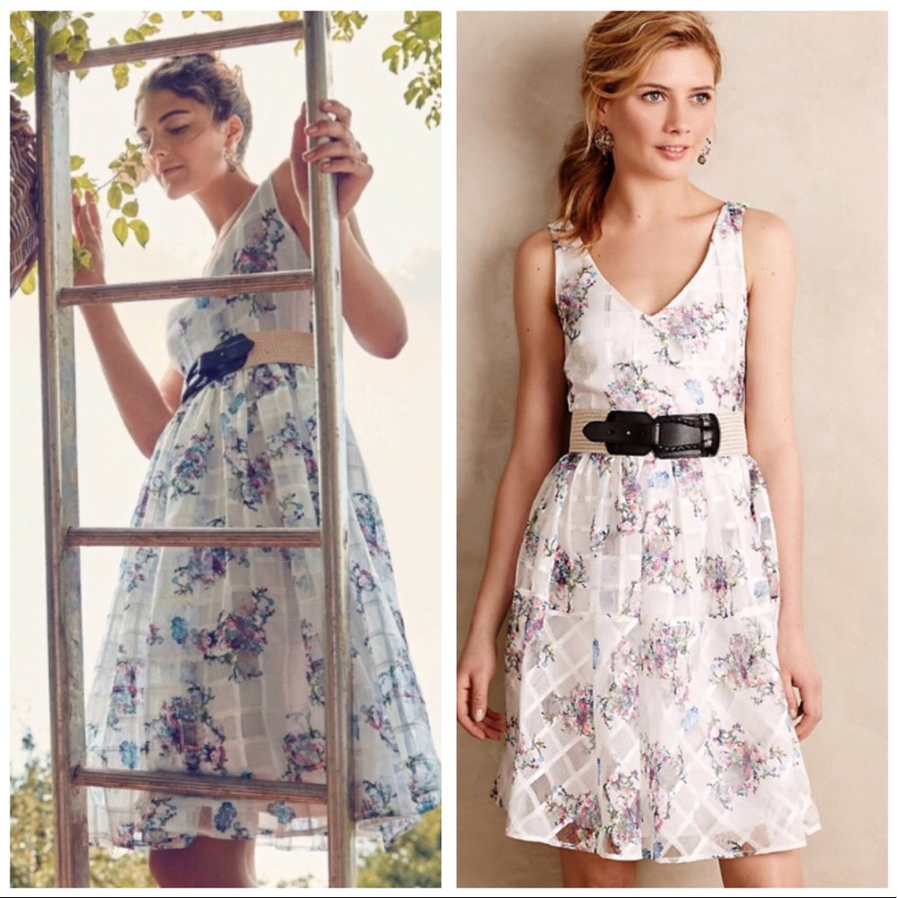 Anthropologie Maeve Peony Garden Dress - Picture 3 of 8